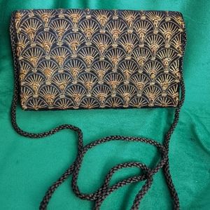 Art Deco Antique embroidered purse